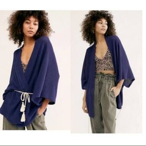 NWOT Caravan Waffle Knit Kimono